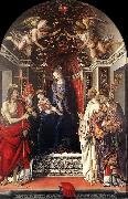 LIPPI, Filippino Signoria Altarpiece (Pala degli Otto) sg oil painting